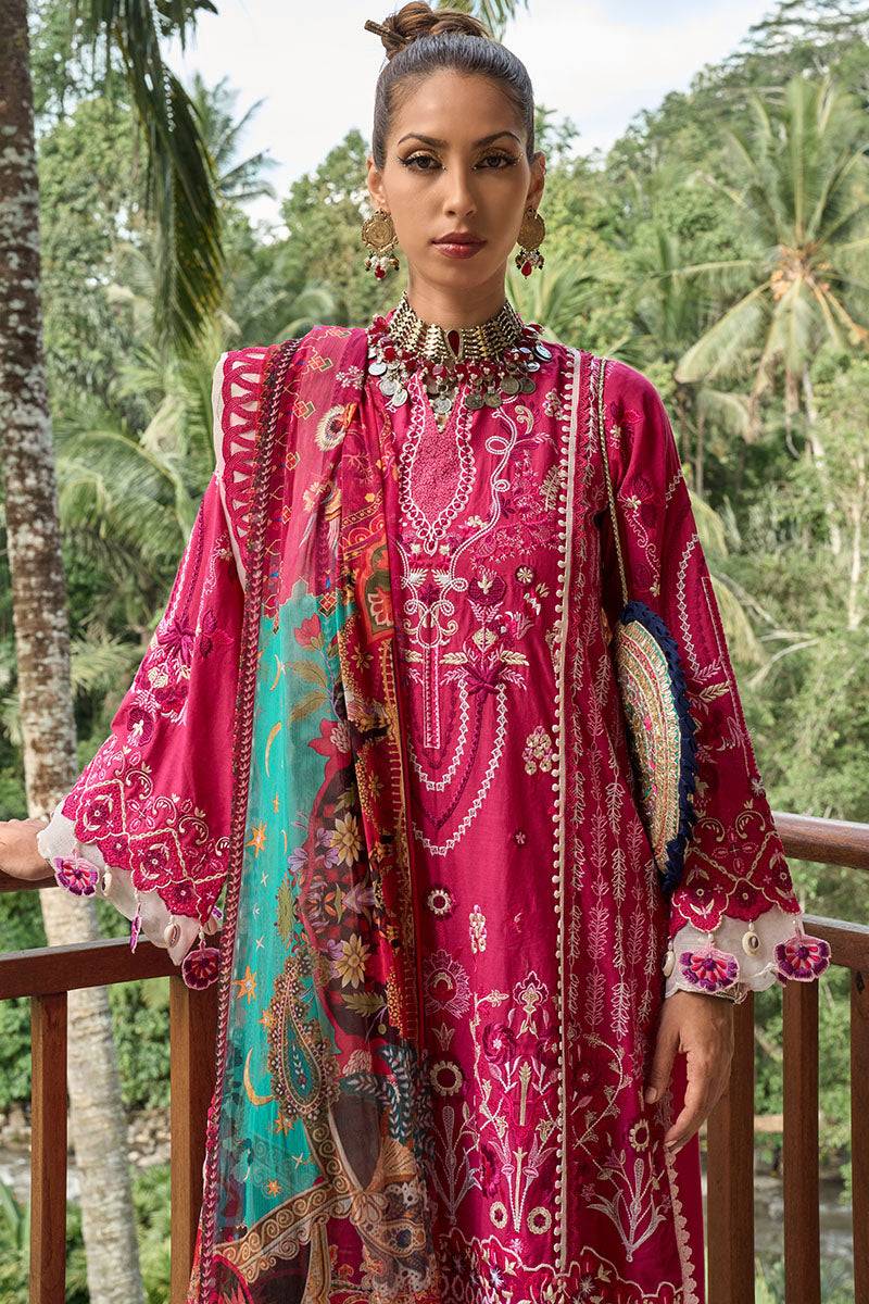 Ansab Jahangir | Zoha Lawn 24 | CHAMPACA - Pakistani Designer Dress - by Ansab Jahangir | Type: Luxury - 100% Original at Saira Sultan