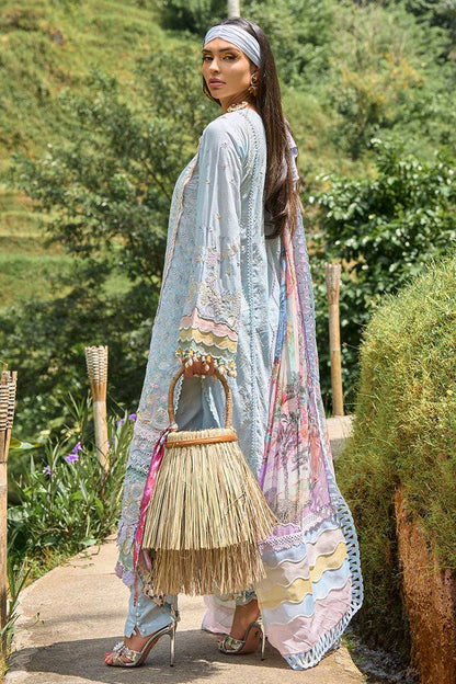 Ansab Jahangir | Zoha Lawn 24 | HELICONIA - Pakistani Designer Dress - by Ansab Jahangir | Type: Luxury - 100% Original at Saira Sultan