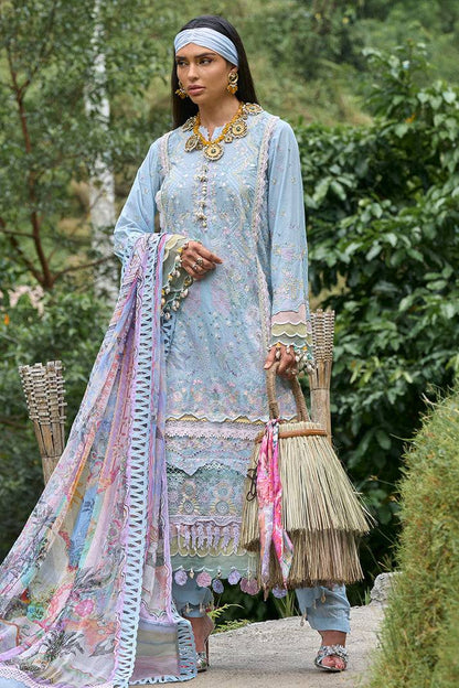 Ansab Jahangir | Zoha Lawn 24 | HELICONIA - Pakistani Designer Dress - by Ansab Jahangir | Type: Luxury - 100% Original at Saira Sultan
