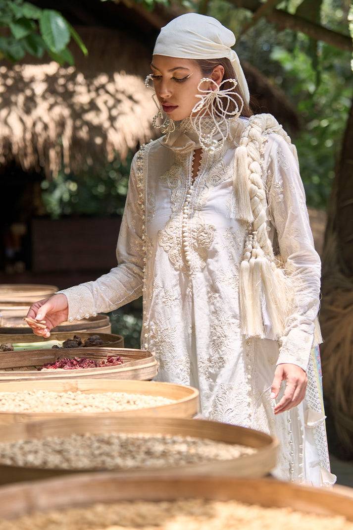 Ansab Jahangir | Zoha Lawn 24 | EUPHORIBA - Pakistani Designer Dress - by Ansab Jahangir | Type: Luxury - 100% Original at Saira Sultan