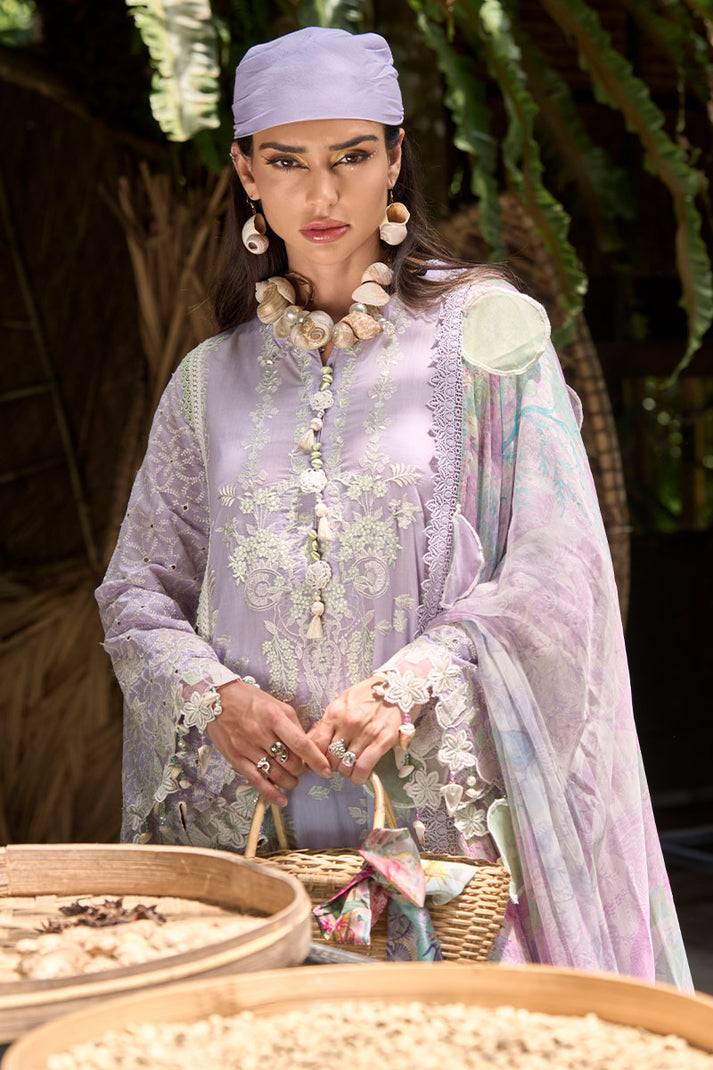 Ansab Jahangir | Zoha Lawn 24 | CANANGA - Pakistani Designer Dress - by Ansab Jahangir | Type: Luxury - 100% Original at Saira Sultan