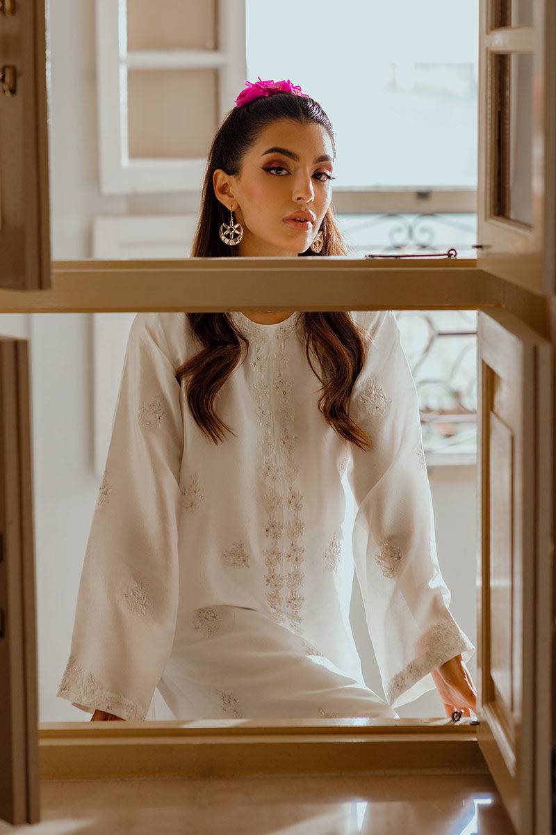 Ansab Jahangir | Luxe Pret Eid 24 | AYAT - Pakistani Designer Dress - by Ansab Jahangir | Type: Formal - 100% Original at Saira Sultan