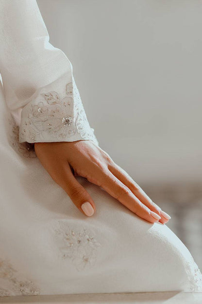 Ansab Jahangir | Luxe Pret Eid 24 | AYAT - Pakistani Designer Dress - by Ansab Jahangir | Type: Formal - 100% Original at Saira Sultan