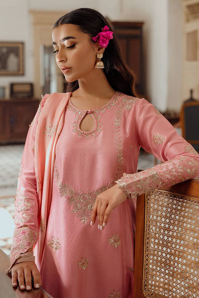 Ansab Jahangir | Luxe Pret Eid 24 | CALINA - Pakistani Designer Dress - by Ansab Jahangir | Type: Formal - 100% Original at Saira Sultan