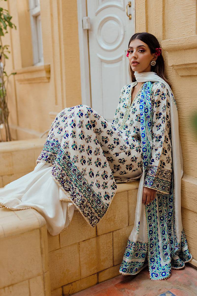 Ansab Jahangir | Luxe Pret Eid 24 | ZAYA - Pakistani Designer Dress - by Ansab Jahangir | Type: Formal - 100% Original at Saira Sultan