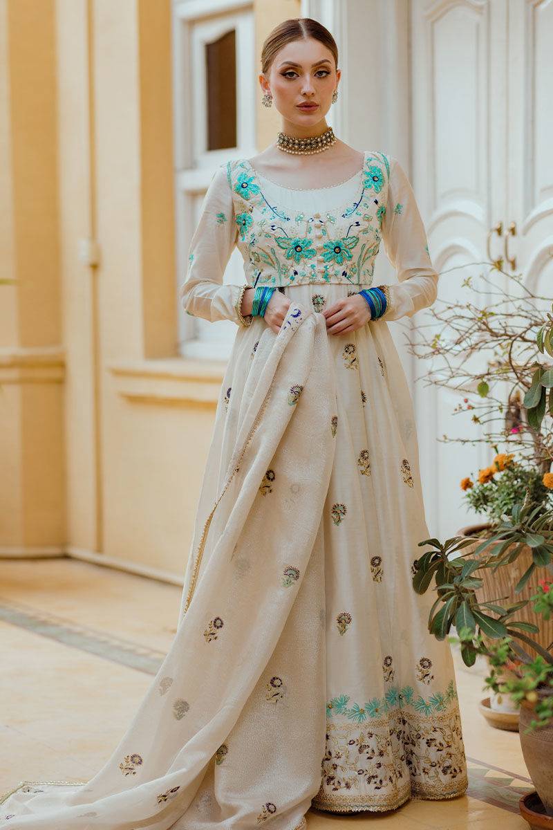 Ansab Jahangir | Luxe Pret Eid 24 | KIFAYA - Pakistani Designer Dress - by Ansab Jahangir | Type: Formal - 100% Original at Saira Sultan