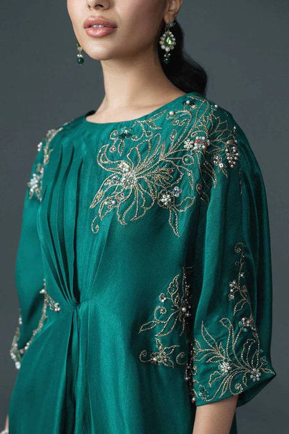 Jeem | Luxury Pret | ARIANA GREEN - Pakistani Designer Dress - by Jeem | Type: Luxury - 100% Original at Saira Sultan