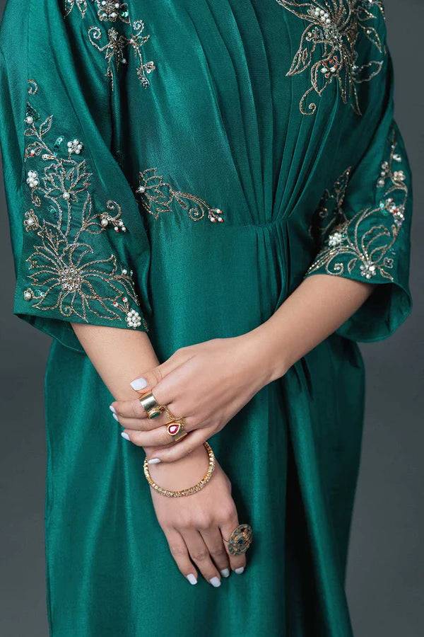 Jeem | Luxury Pret | ARIANA GREEN - Pakistani Designer Dress - by Jeem | Type: Luxury - 100% Original at Saira Sultan