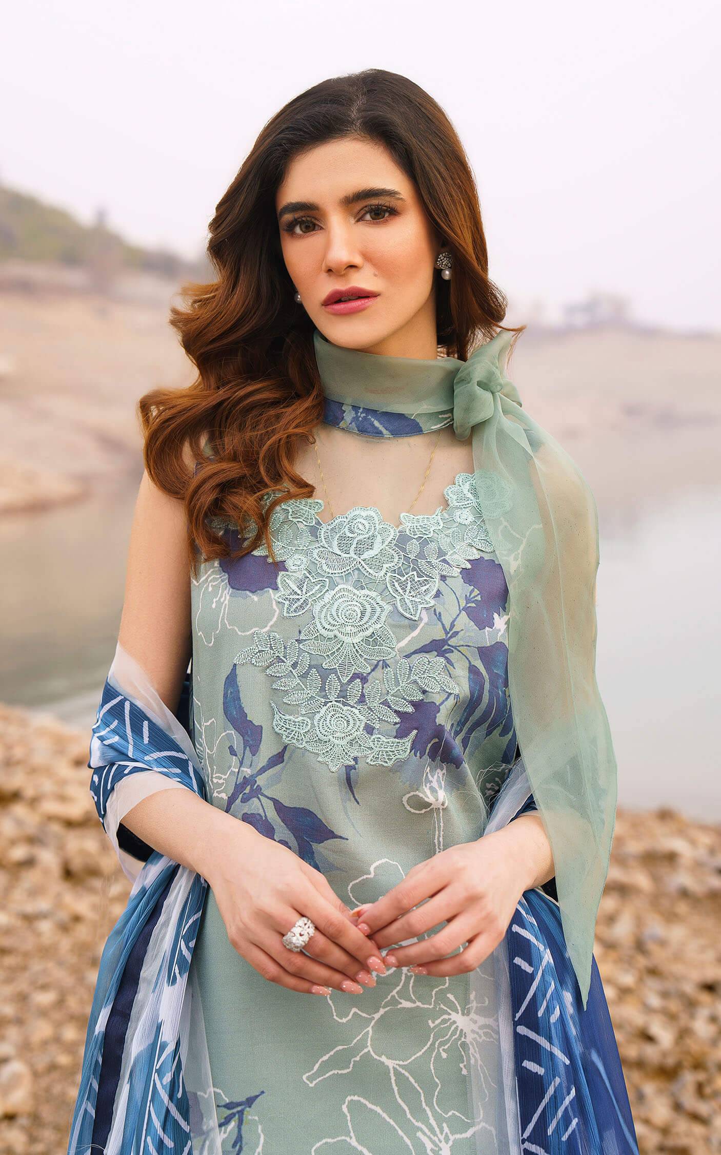 Asifa and Nabeel | Meraki Summer 24 | Miya - Pakistani Designer Dress - by Asifa and Nabeel | Type: Luxury - 100% Original at Saira Sultan