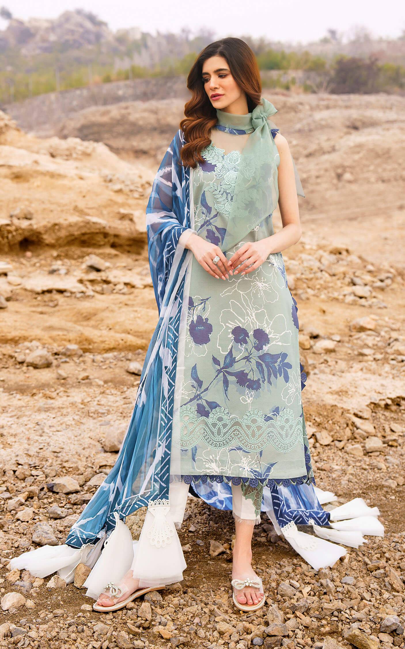 Asifa and Nabeel | Meraki Summer 24 | Miya - Pakistani Designer Dress - by Asifa and Nabeel | Type: Luxury - 100% Original at Saira Sultan
