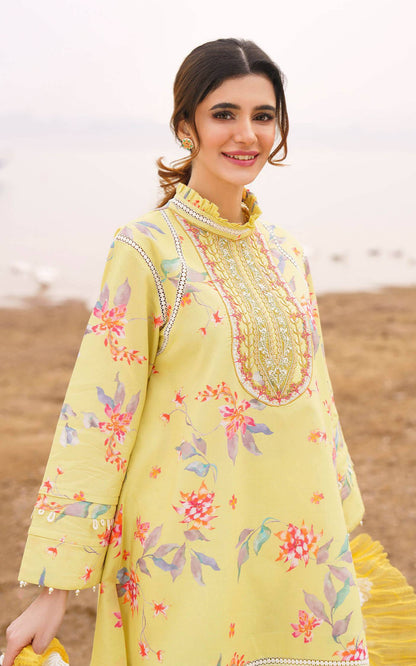 Asifa and Nabeel | Meraki Summer 24 | ORCHID-U141M007 - Pakistani Designer Dress - by Asifa and Nabeel | Type: Luxury - 100% Original at Saira Sultan