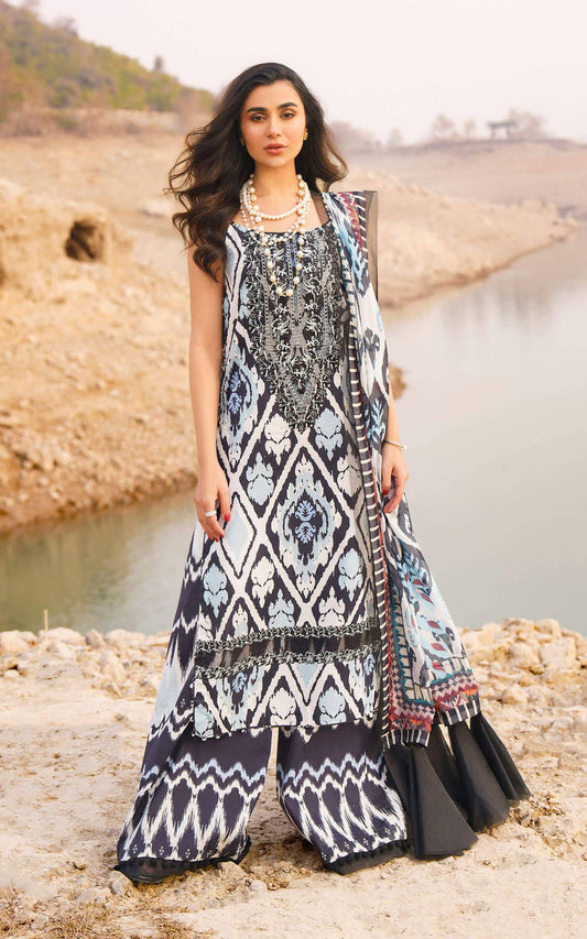 Asifa and Nabeel | Meraki Summer 24 | STARLETE - Pakistani Designer Dress - by Asifa and Nabeel | Type: Luxury - 100% Original at Saira Sultan