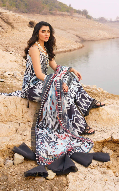 Asifa and Nabeel | Meraki Summer 24 | STARLETE - Pakistani Designer Dress - by Asifa and Nabeel | Type: Luxury - 100% Original at Saira Sultan