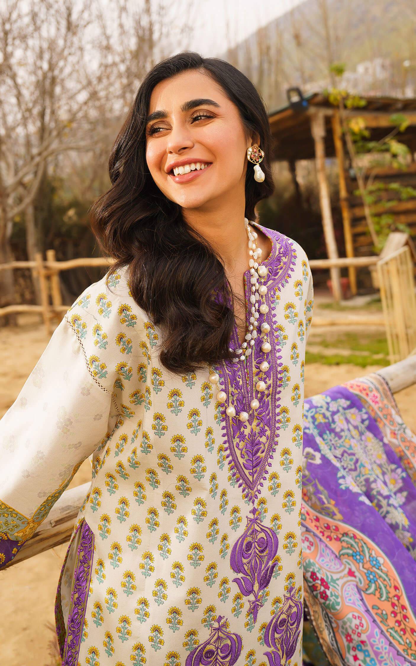 Asifa and Nabeel | Meraki Summer 24 | ALYSSA - Pakistani Designer Dress - by Asifa and Nabeel | Type: Luxury - 100% Original at Saira Sultan