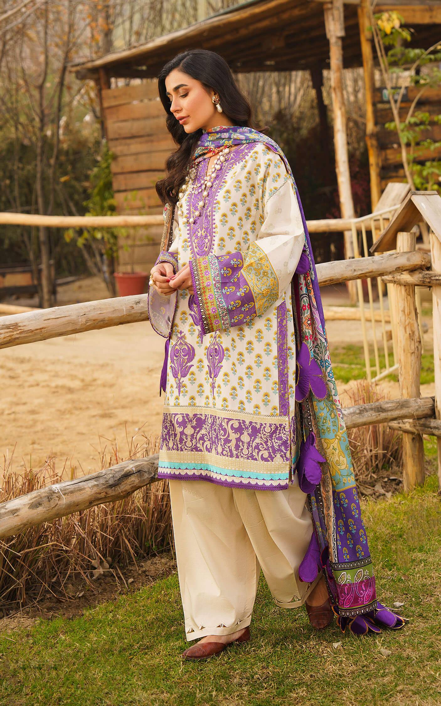 Asifa and Nabeel | Meraki Summer 24 | ALYSSA - Pakistani Designer Dress - by Asifa and Nabeel | Type: Luxury - 100% Original at Saira Sultan