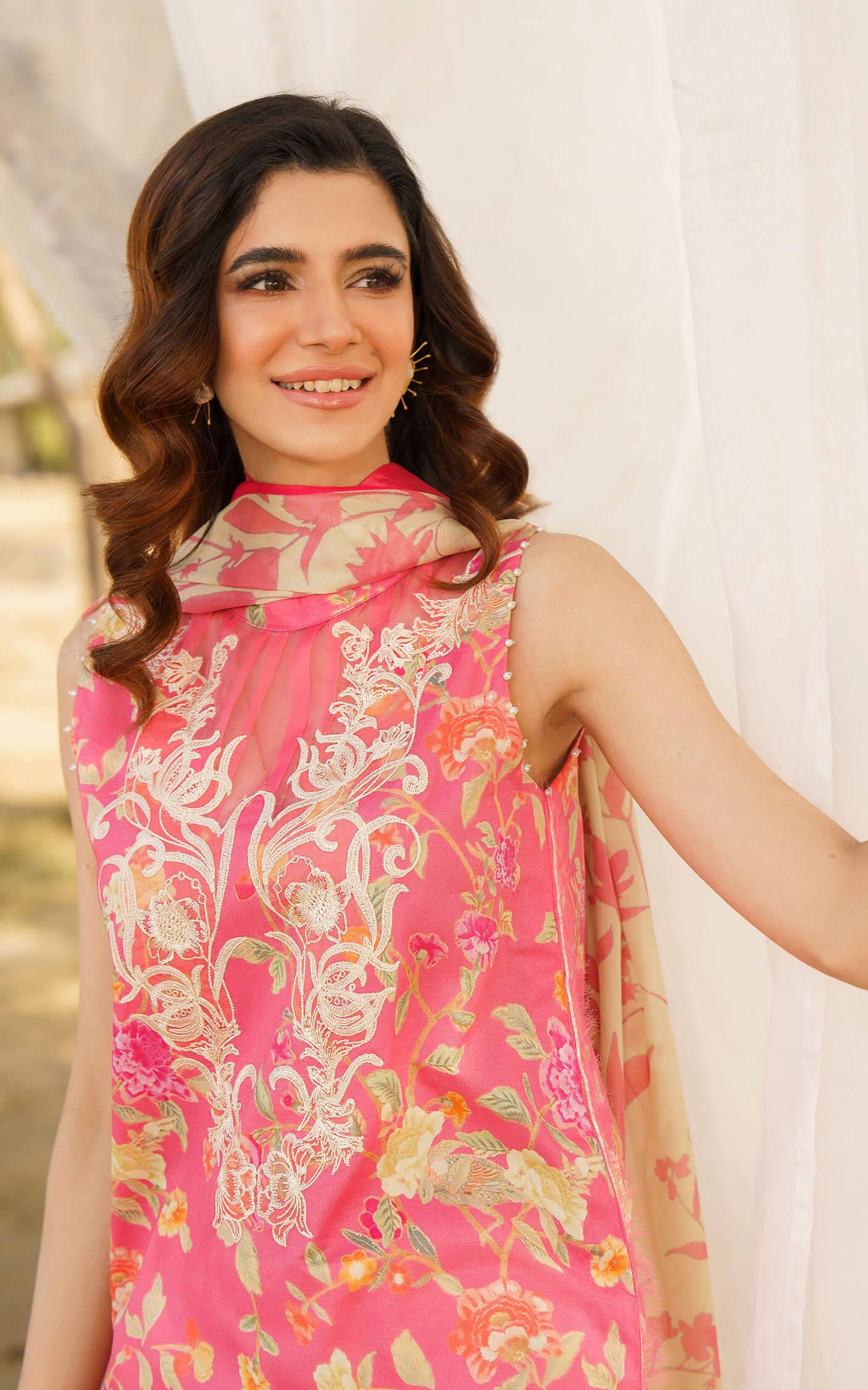 Asifa and Nabeel | Meraki Summer 24 | ANIKA-U141M012 - Pakistani Designer Dress - by Asifa and Nabeel | Type: Luxury - 100% Original at Saira Sultan