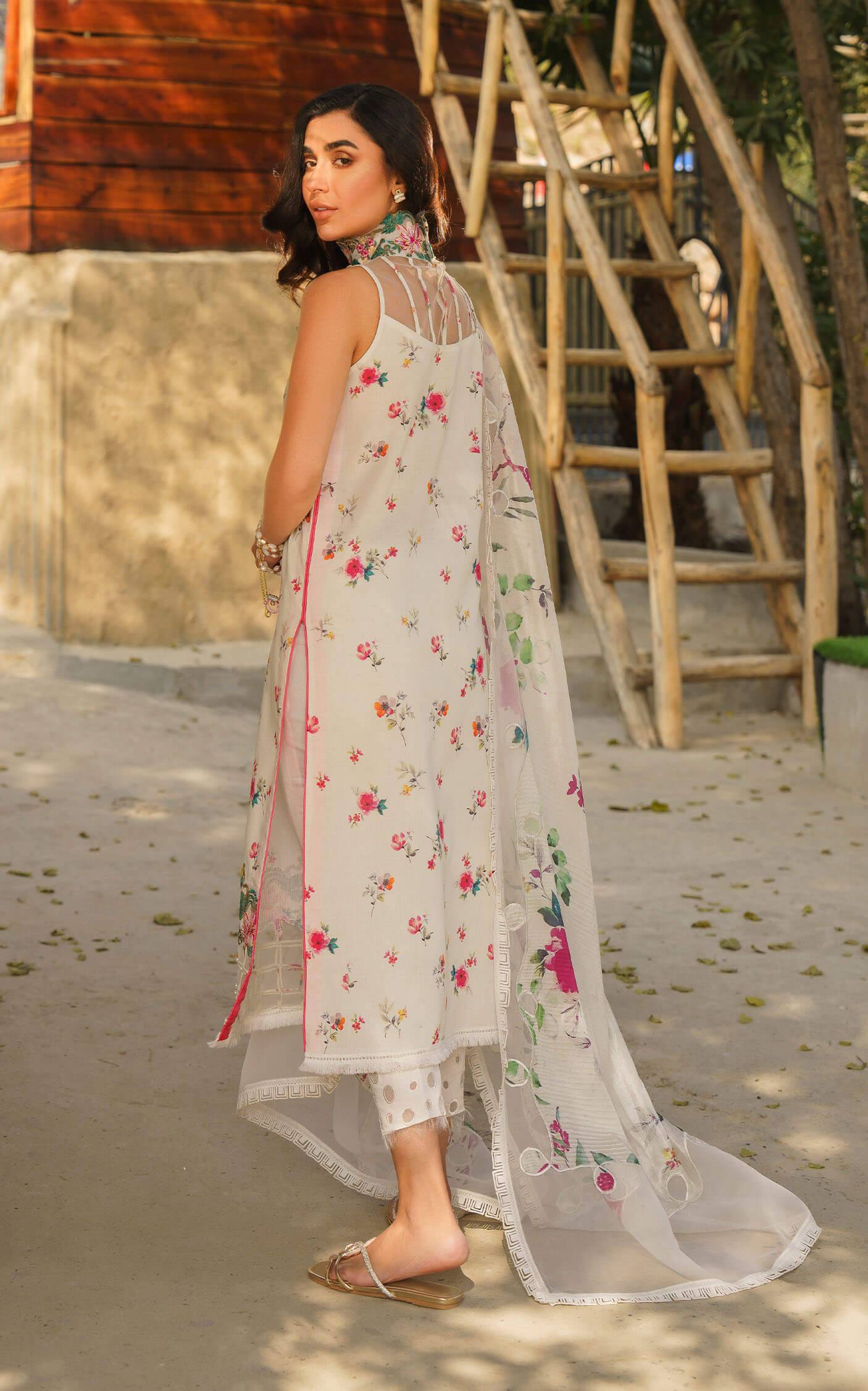 Asifa and Nabeel | Meraki Summer 24 | ASTER-U141M015 - Pakistani Designer Dress - by Asifa and Nabeel | Type: Luxury - 100% Original at Saira Sultan