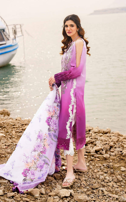 Asifa and Nabeel | Meraki Summer 24 | CALLA-U141M018 - Pakistani Designer Dress - by Asifa and Nabeel | Type: Luxury - 100% Original at Saira Sultan