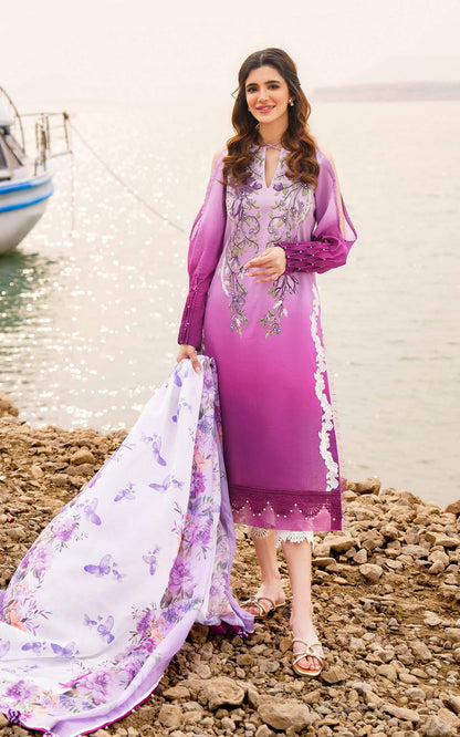 Asifa and Nabeel | Meraki Summer 24 | CALLA-U141M018 - Pakistani Designer Dress - by Asifa and Nabeel | Type: Luxury - 100% Original at Saira Sultan