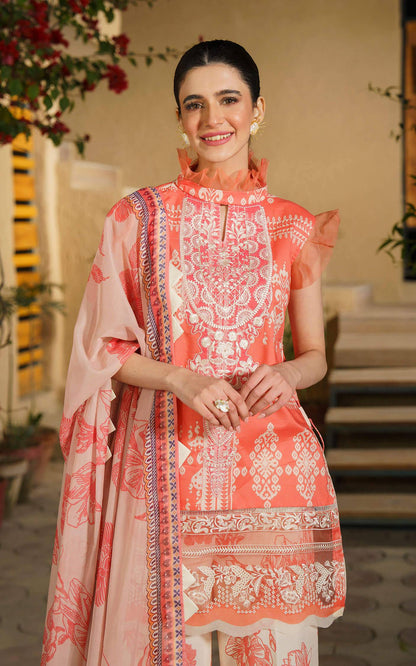 Asifa and Nabeel | Meraki Summer 24 | DAHLIA-U141M001 - Pakistani Designer Dress - by Asifa and Nabeel | Type: Luxury - 100% Original at Saira Sultan