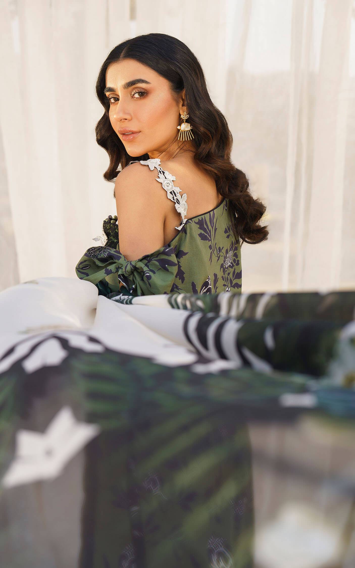 Asifa and Nabeel | Meraki Summer 24 | DARCY-U141M011 - Pakistani Designer Dress - by Asifa and Nabeel | Type: Luxury - 100% Original at Saira Sultan