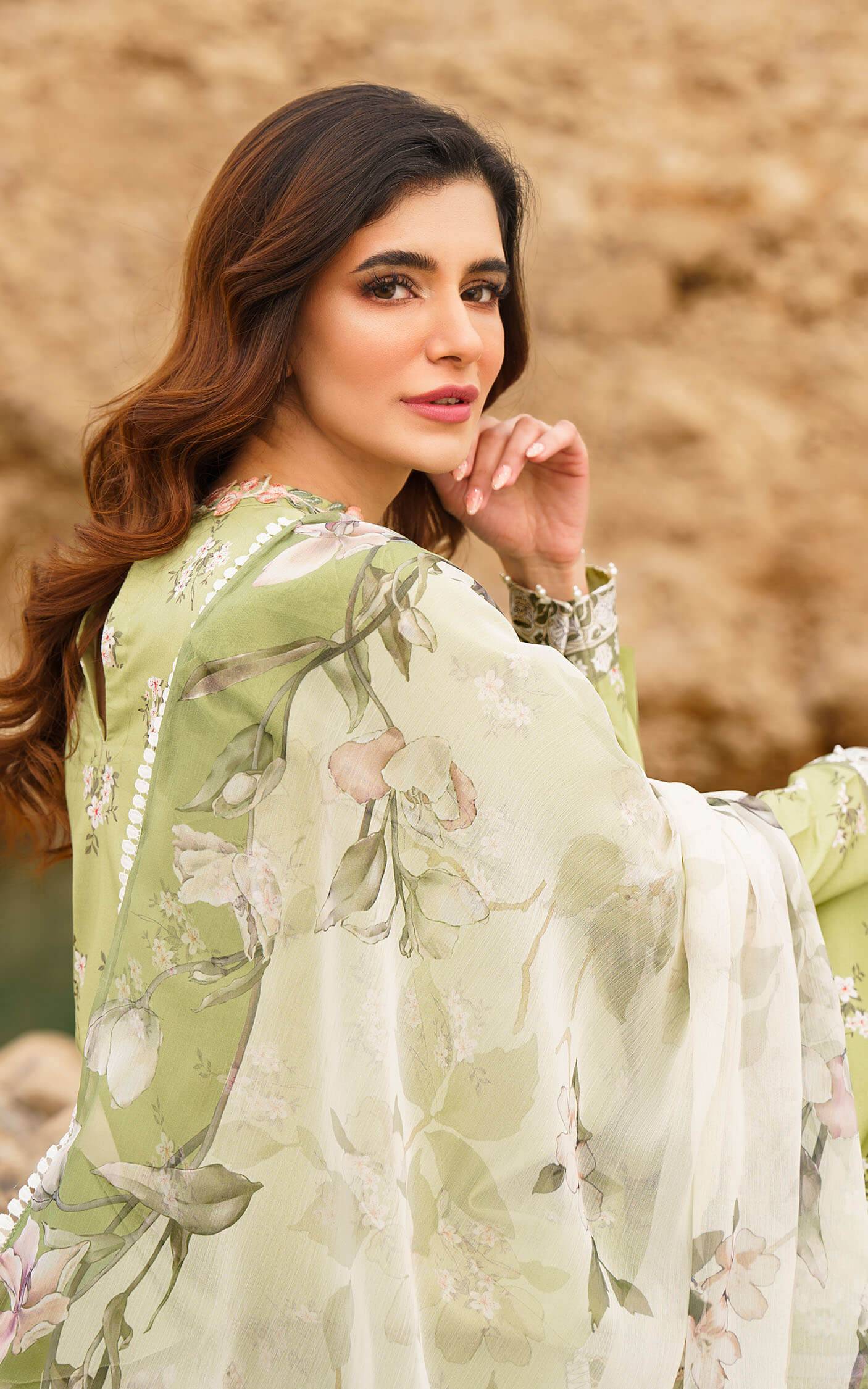 Asifa and Nabeel | Meraki Summer 24 | Lara - Pakistani Designer Dress - by Asifa and Nabeel | Type: Luxury - 100% Original at Saira Sultan