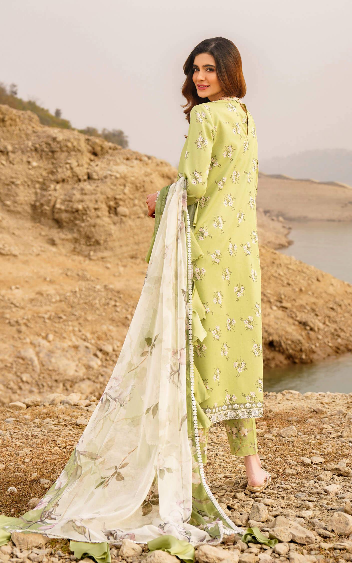 Asifa and Nabeel | Meraki Summer 24 | Lara - Pakistani Designer Dress - by Asifa and Nabeel | Type: Luxury - 100% Original at Saira Sultan