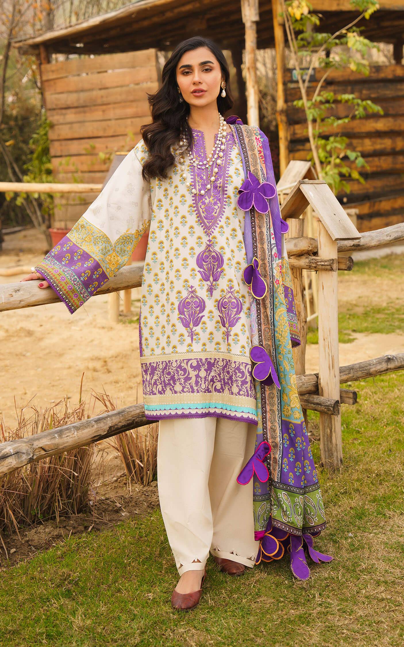 Asifa and Nabeel | Meraki Summer 24 | ALYSSA - Pakistani Designer Dress - by Asifa and Nabeel | Type: Luxury - 100% Original at Saira Sultan