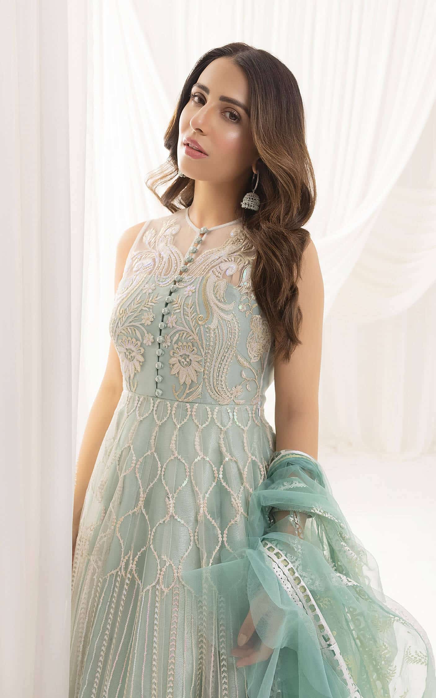 Asifa and Nabeel | Barasti Festive 23 | Chandni (ANB-05) - Pakistani Designer Dress - by Asifa and Nabeel | Type: Bridal - 100% Original at Saira Sultan