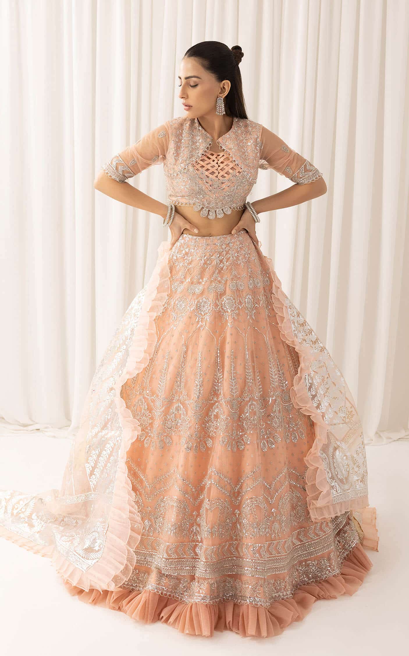 Asifa and Nabeel | Barasti Festive 23 | Shahnai (ANB-06) - Pakistani Designer Dress - by Asifa and Nabeel | Type: Bridal - 100% Original at Saira Sultan