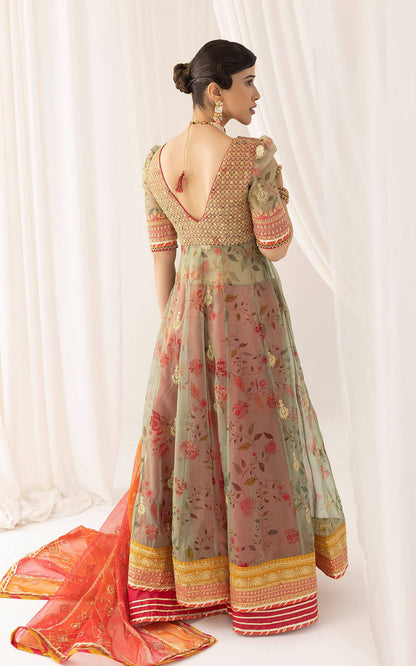 Asifa and Nabeel | Barasti Festive 23 | Rangoli (ANB-01) - Pakistani Designer Dress - by Asifa and Nabeel | Type: Bridal - 100% Original at Saira Sultan