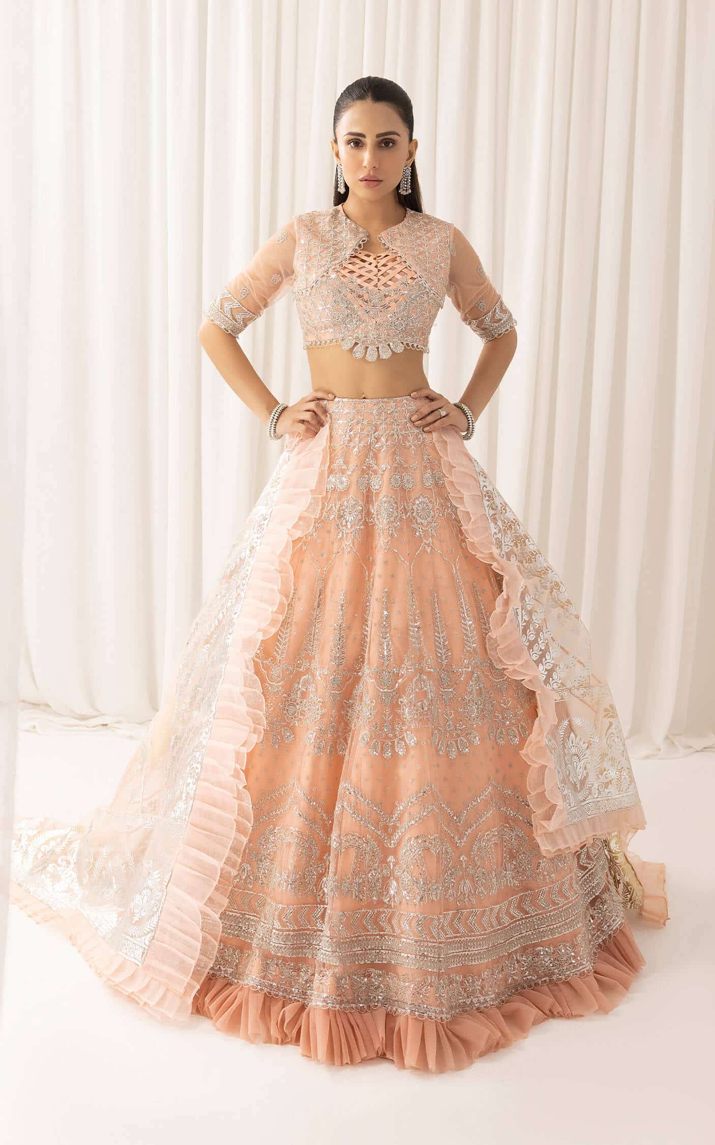 Asifa and Nabeel | Barasti Festive 23 | Shahnai (ANB-06) - Pakistani Designer Dress - by Asifa and Nabeel | Type: Bridal - 100% Original at Saira Sultan