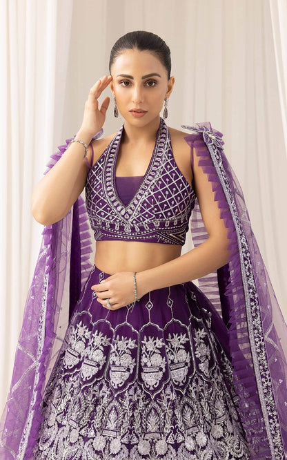 Asifa and Nabeel | Barasti Festive 23 | Bandhani (ANB-07) - Pakistani Designer Dress - by Asifa and Nabeel | Type: Bridal - 100% Original at Saira Sultan