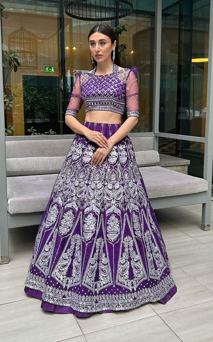 Asifa and Nabeel | Barasti Festive 23 | Bandhani (ANB-07) - Pakistani Designer Dress - by Asifa and Nabeel | Type: Bridal - 100% Original at Saira Sultan