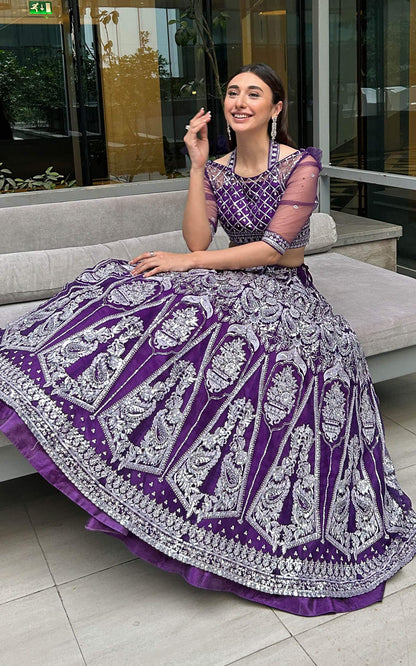 Asifa and Nabeel | Barasti Festive 23 | Bandhani (ANB-07) - Pakistani Designer Dress - by Asifa and Nabeel | Type: Bridal - 100% Original at Saira Sultan