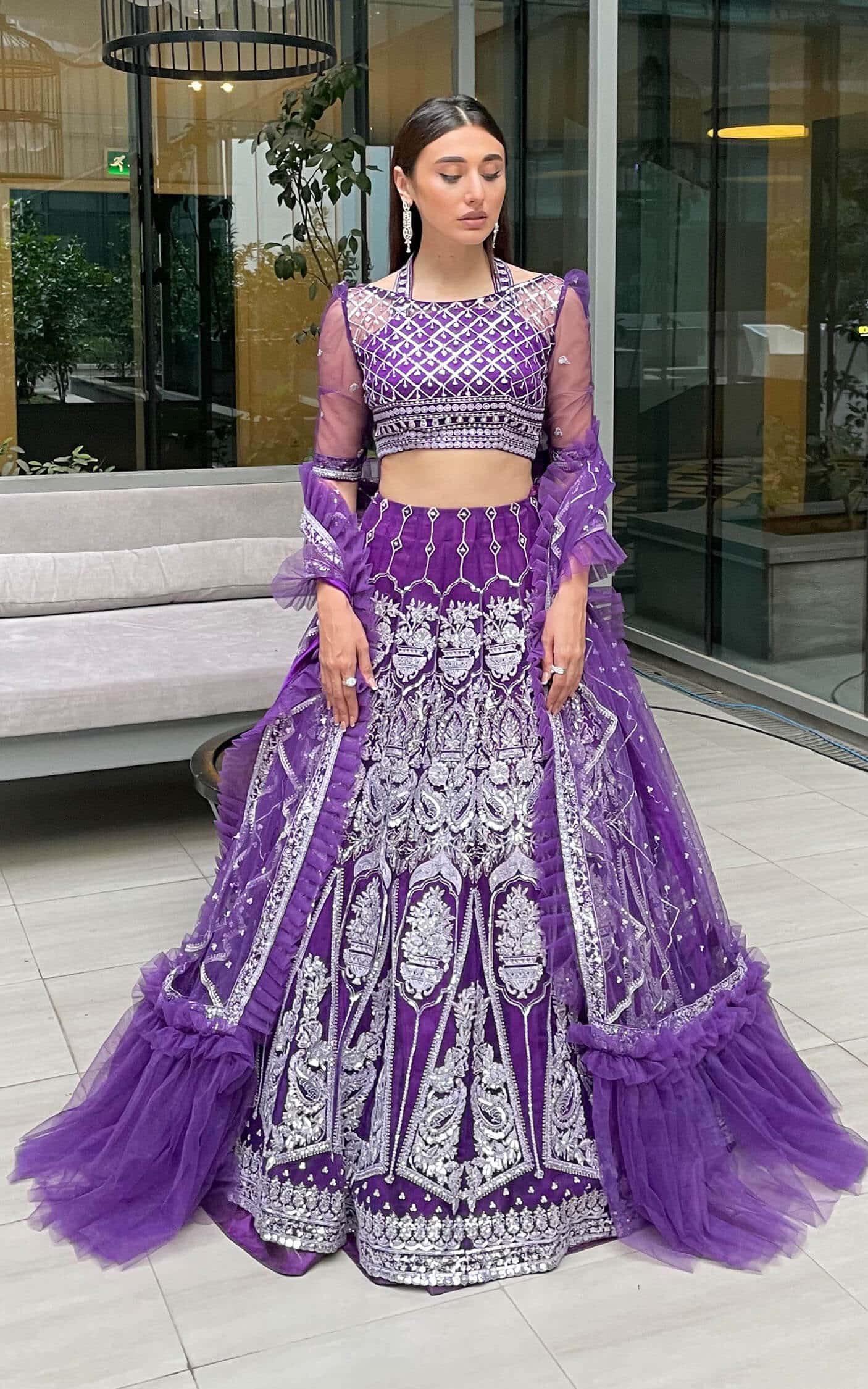 Asifa and Nabeel | Barasti Festive 23 | Bandhani (ANB-07) - Pakistani Designer Dress - by Asifa and Nabeel | Type: Bridal - 100% Original at Saira Sultan