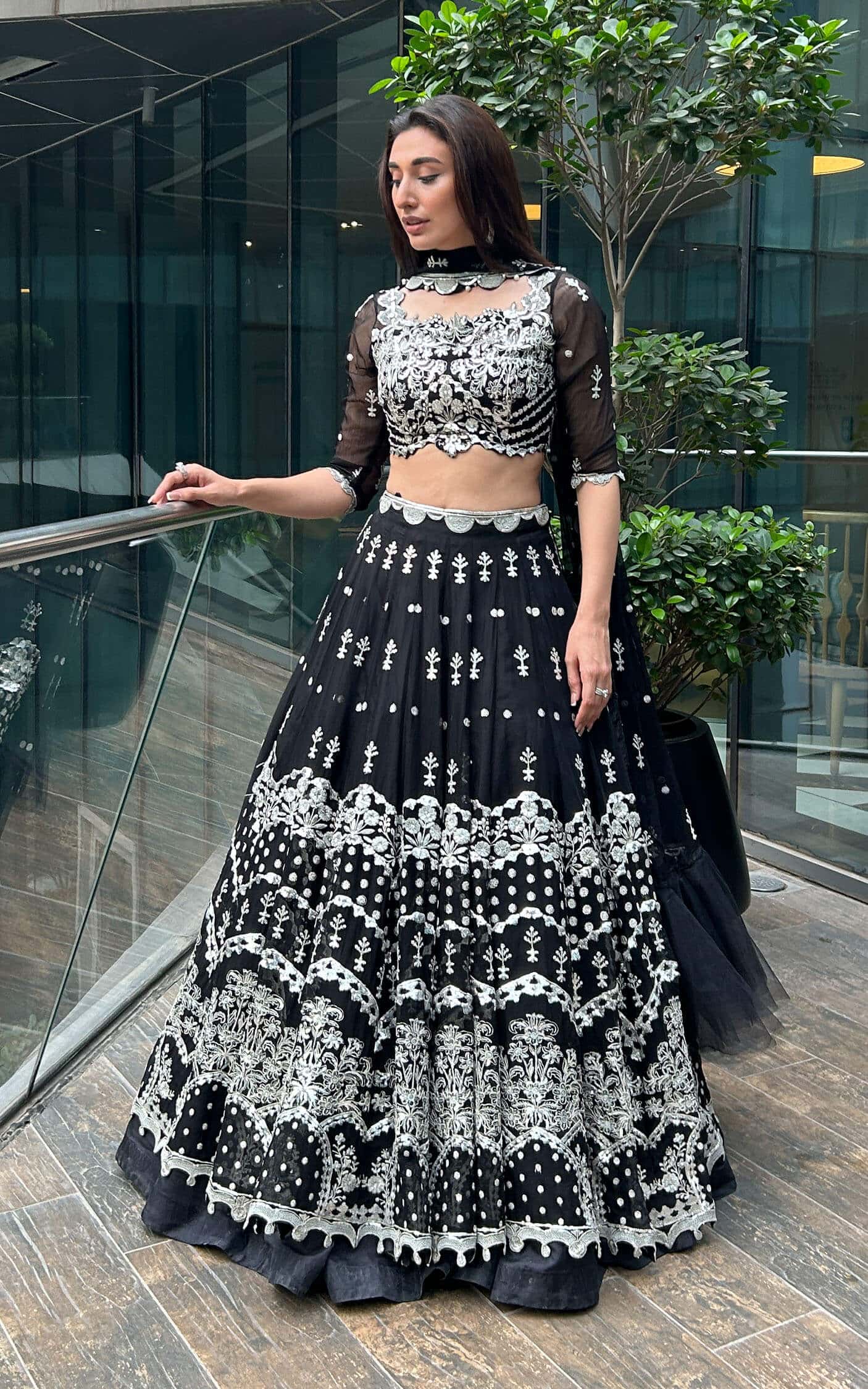 Asifa and Nabeel | Barasti Festive 23 | Basanti (ANB-08) - Pakistani Designer Dress - by Asifa and Nabeel | Type: Bridal - 100% Original at Saira Sultan