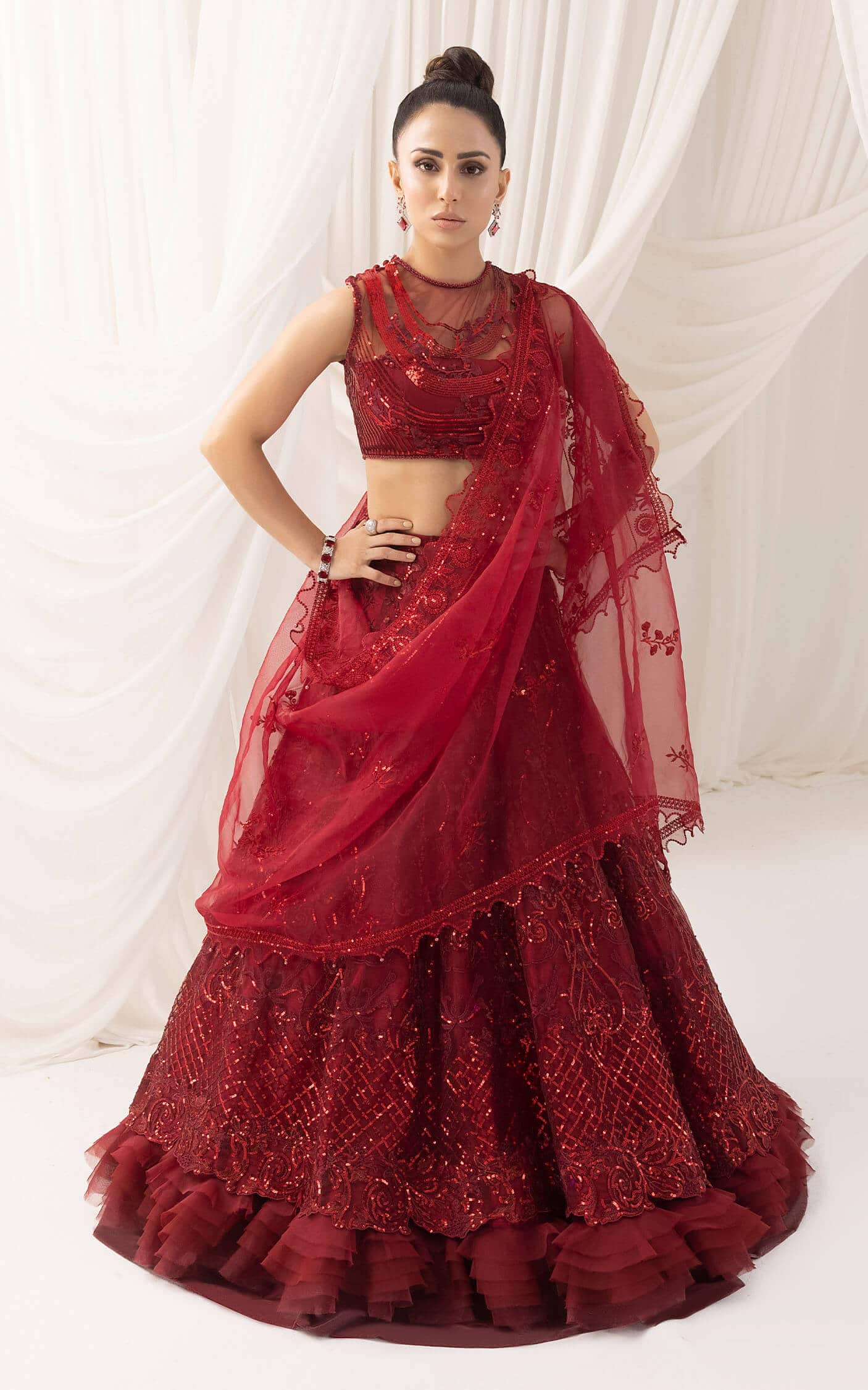 Asifa and Nabeel | Barasti Festive 23 | Mastani (ANB-10) - Pakistani Designer Dress - by Asifa and Nabeel | Type: Formal - 100% Original at Saira Sultan