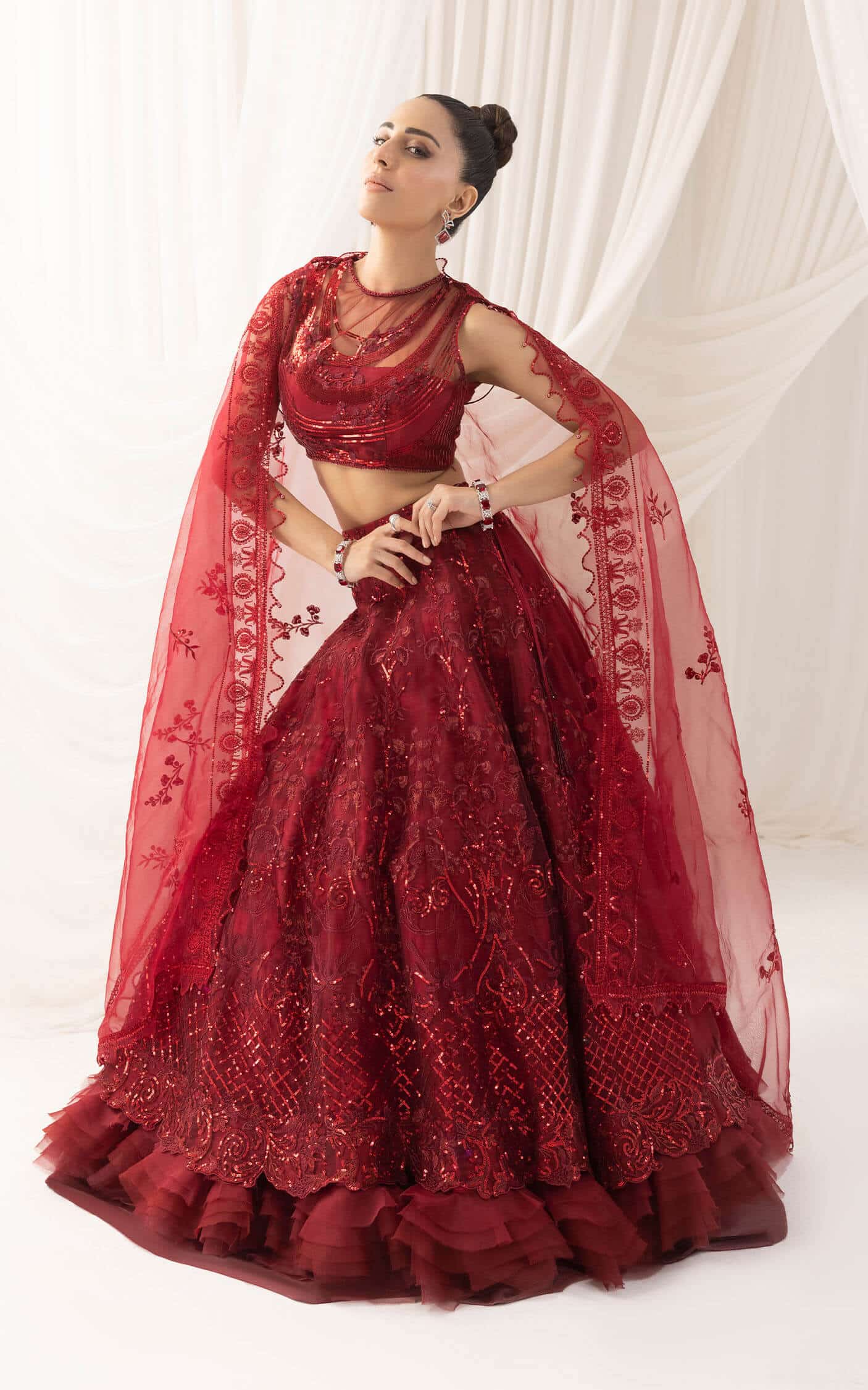 Asifa and Nabeel | Barasti Festive 23 | Mastani (ANB-10) - Pakistani Designer Dress - by Asifa and Nabeel | Type: Formal - 100% Original at Saira Sultan