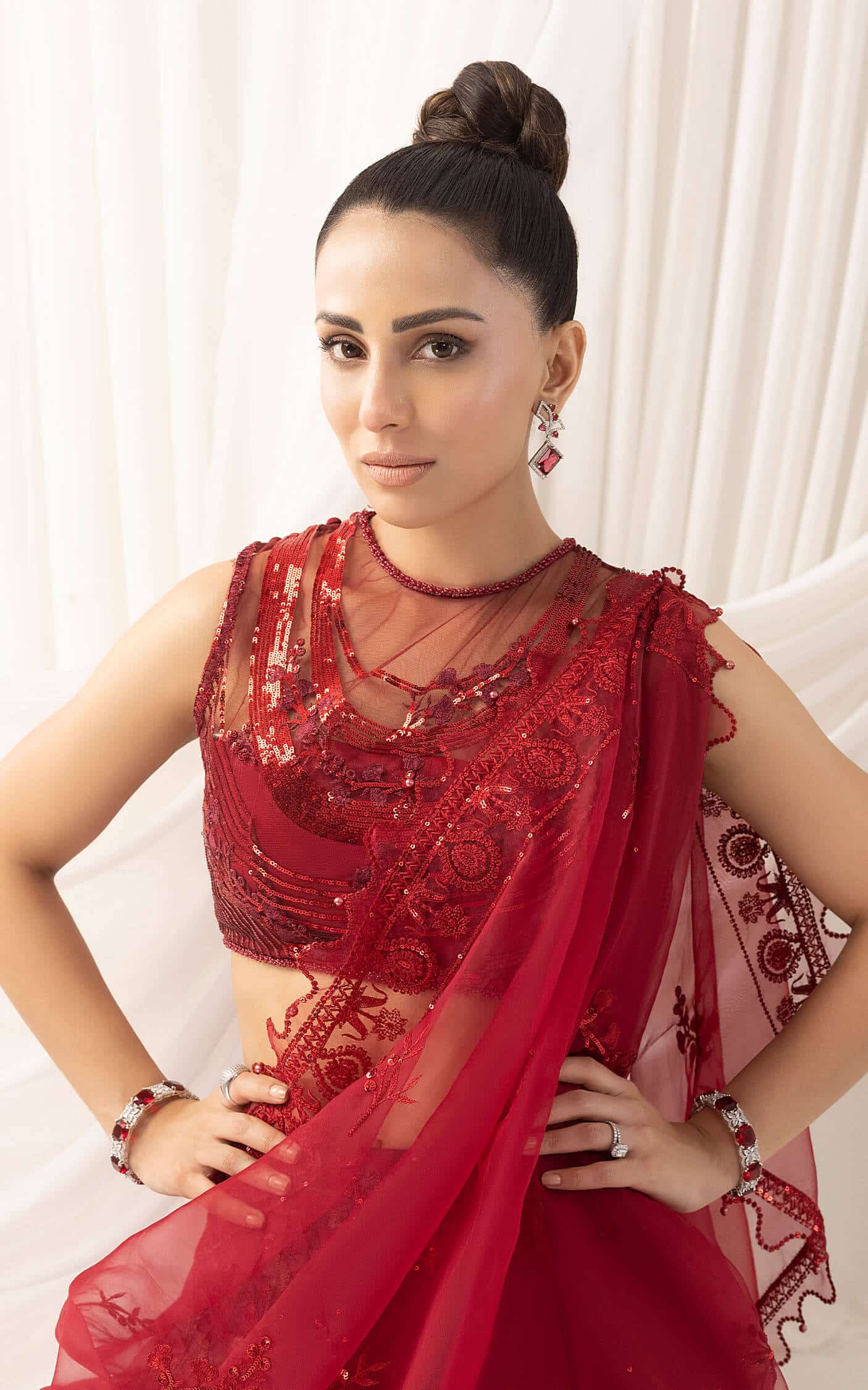 Asifa and Nabeel | Barasti Festive 23 | Mastani (ANB-10) - Pakistani Designer Dress - by Asifa and Nabeel | Type: Formal - 100% Original at Saira Sultan