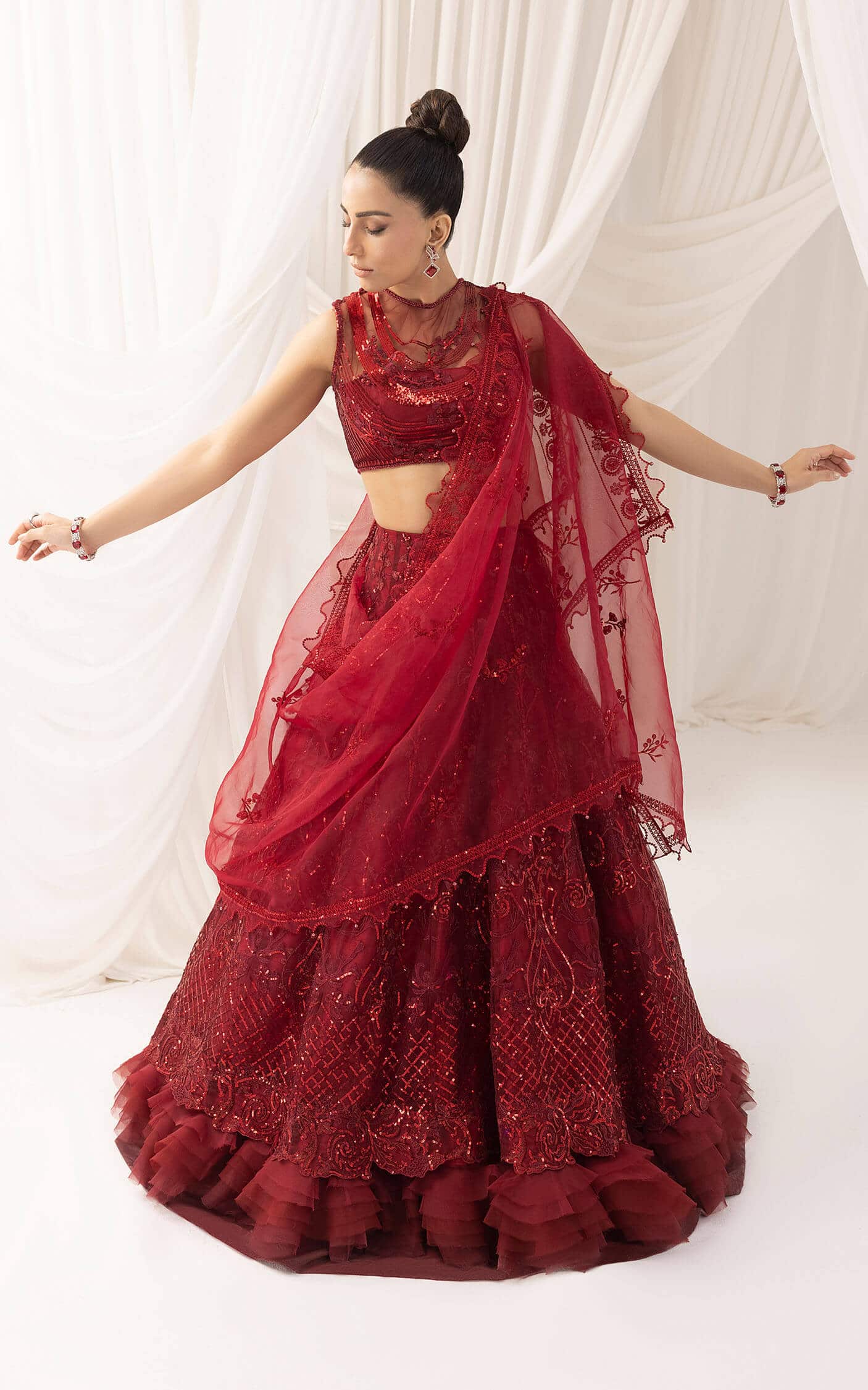 Asifa and Nabeel | Barasti Festive 23 | Mastani (ANB-10) - Pakistani Designer Dress - by Asifa and Nabeel | Type: Formal - 100% Original at Saira Sultan