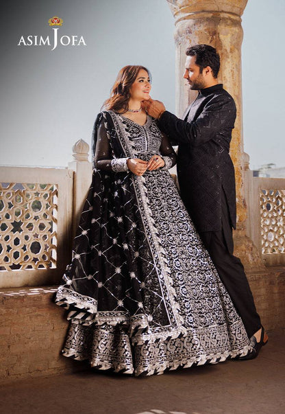 Asim Jofa | Chikankari Eid24 | AJCE-02 - Pakistani Designer Dress - by Asim Jofa | Type: Formal - 100% Original at Saira Sultan