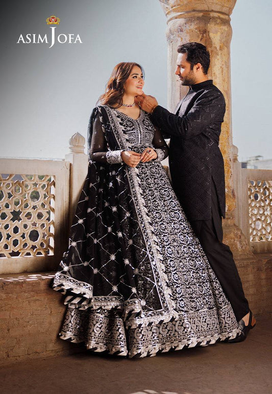 Asim Jofa | Chikankari Eid24 | AJCE-02 - Pakistani Designer Dress - by Asim Jofa | Type: Formal - 100% Original at Saira Sultan