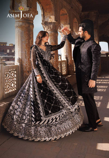 Asim Jofa | Chikankari Eid24 | AJCE-02 - Pakistani Designer Dress - by Asim Jofa | Type: Formal - 100% Original at Saira Sultan