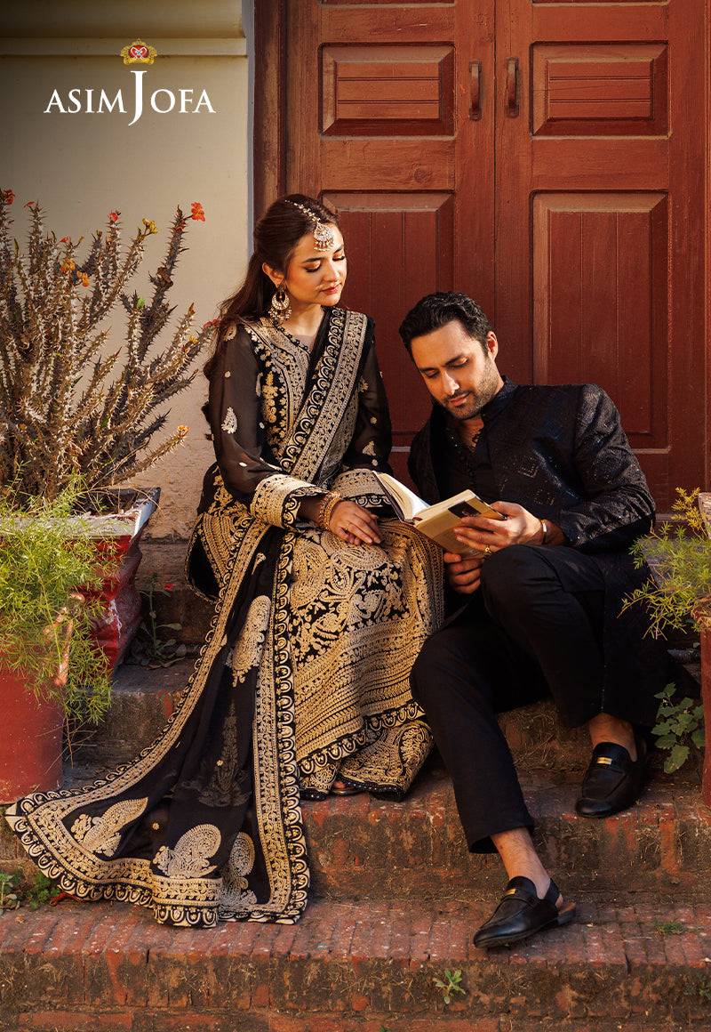 Asim Jofa | Chikankari Eid24 | AJCE-06 - Pakistani Designer Dress - by Asim Jofa | Type: Formal - 100% Original at Saira Sultan