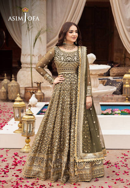 Asim Jofa | Chikankari Eid24 | AJCE-08 - Pakistani Designer Dress - by Asim Jofa | Type: Formal - 100% Original at Saira Sultan