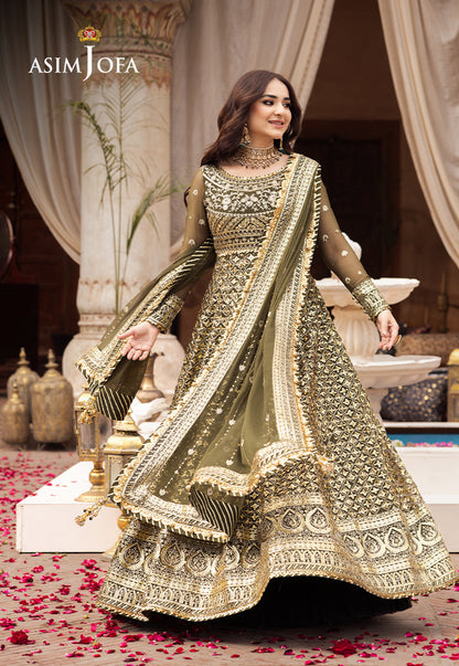 Asim Jofa | Chikankari Eid24 | AJCE-08 - Pakistani Designer Dress - by Asim Jofa | Type: Formal - 100% Original at Saira Sultan