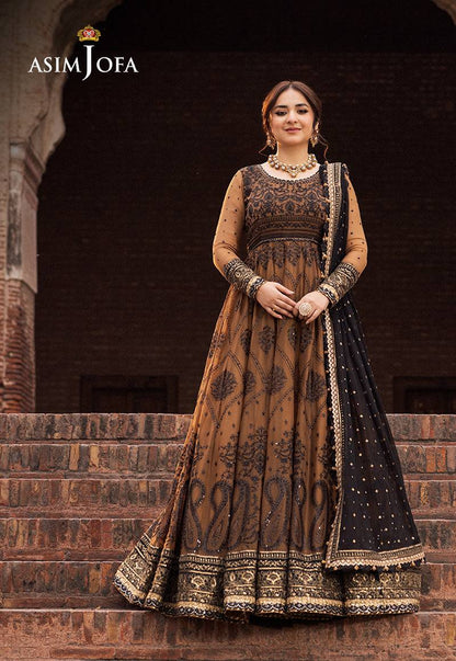 Asim Jofa | Chikankari Eid24 | AJCE-11 - Pakistani Designer Dress - by Asim Jofa | Type: Formal - 100% Original at Saira Sultan
