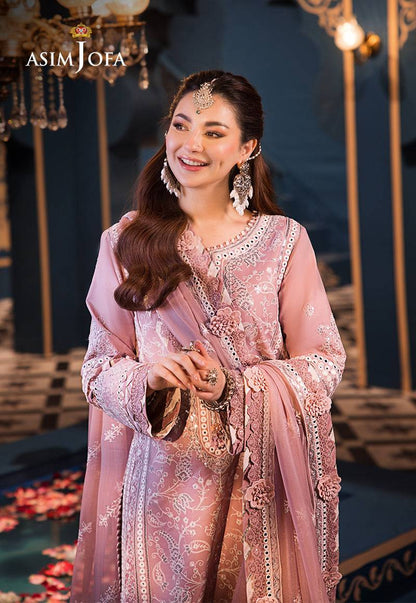 Asim Jofa | Fasana e Ishq Eid Luxury Lawn | AJFI-02 - Pakistani Designer Dress - by Asim Jofa | Type: Luxury - 100% Original at Saira Sultan