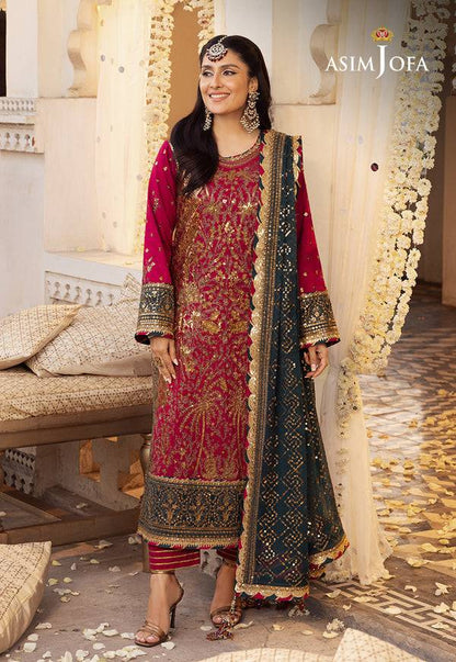 Asim Jofa | Shehnai Festive Collection | AJSH-19 - Pakistani Designer Dress - by Asim Jofa | Type: Formal - 100% Original at Saira Sultan